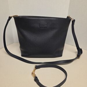 Pom Pom London Purse Bag Tote Blue Large Pebble Hobo Crossbody or Handle Strap